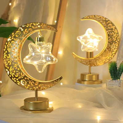 AuraGlow | Kreativ & Luksus Månebordlampe l Vanero