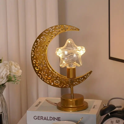 AuraGlow | Kreativ & Luksus Månebordlampe l Vanero