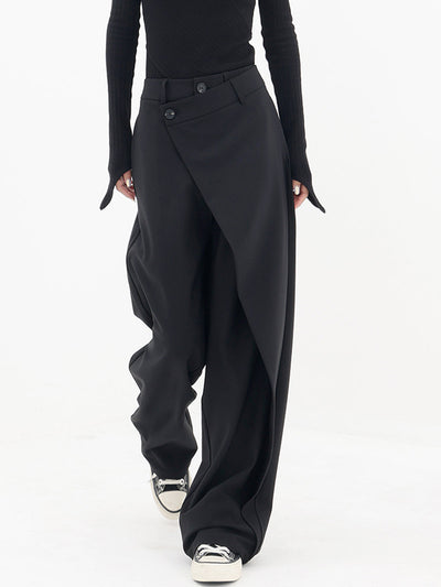 Caitriona l Asymmetriske vide bukser l Vanero