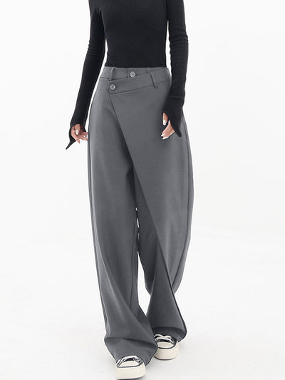 Caitriona l Asymmetriske vide bukser l Vanero