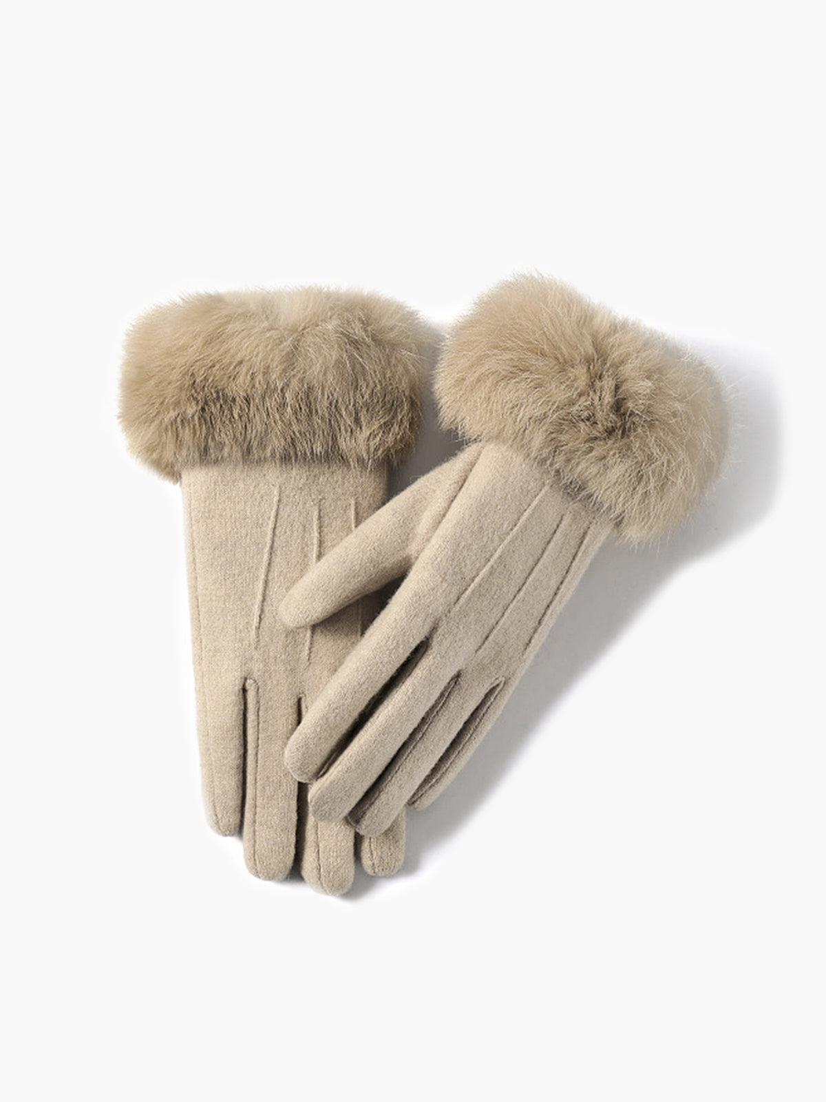 Bløde Handsker med Pelskant | Vinterklar | Elegant Komfort | Vanero