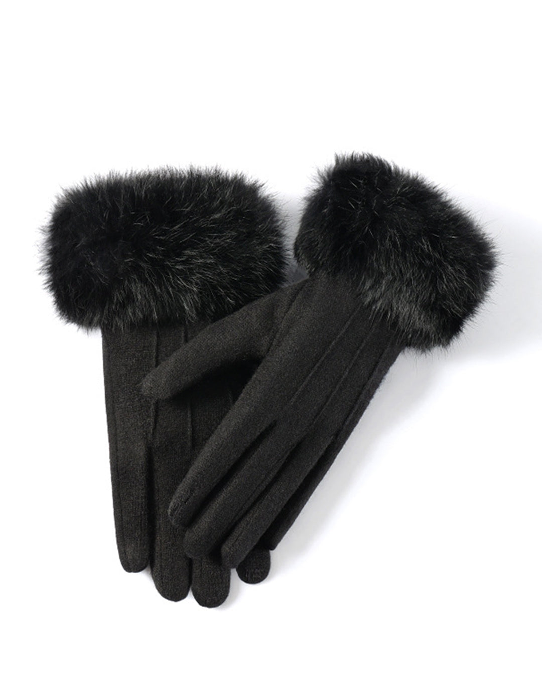 Bløde Handsker med Pelskant | Vinterklar | Elegant Komfort | Vanero