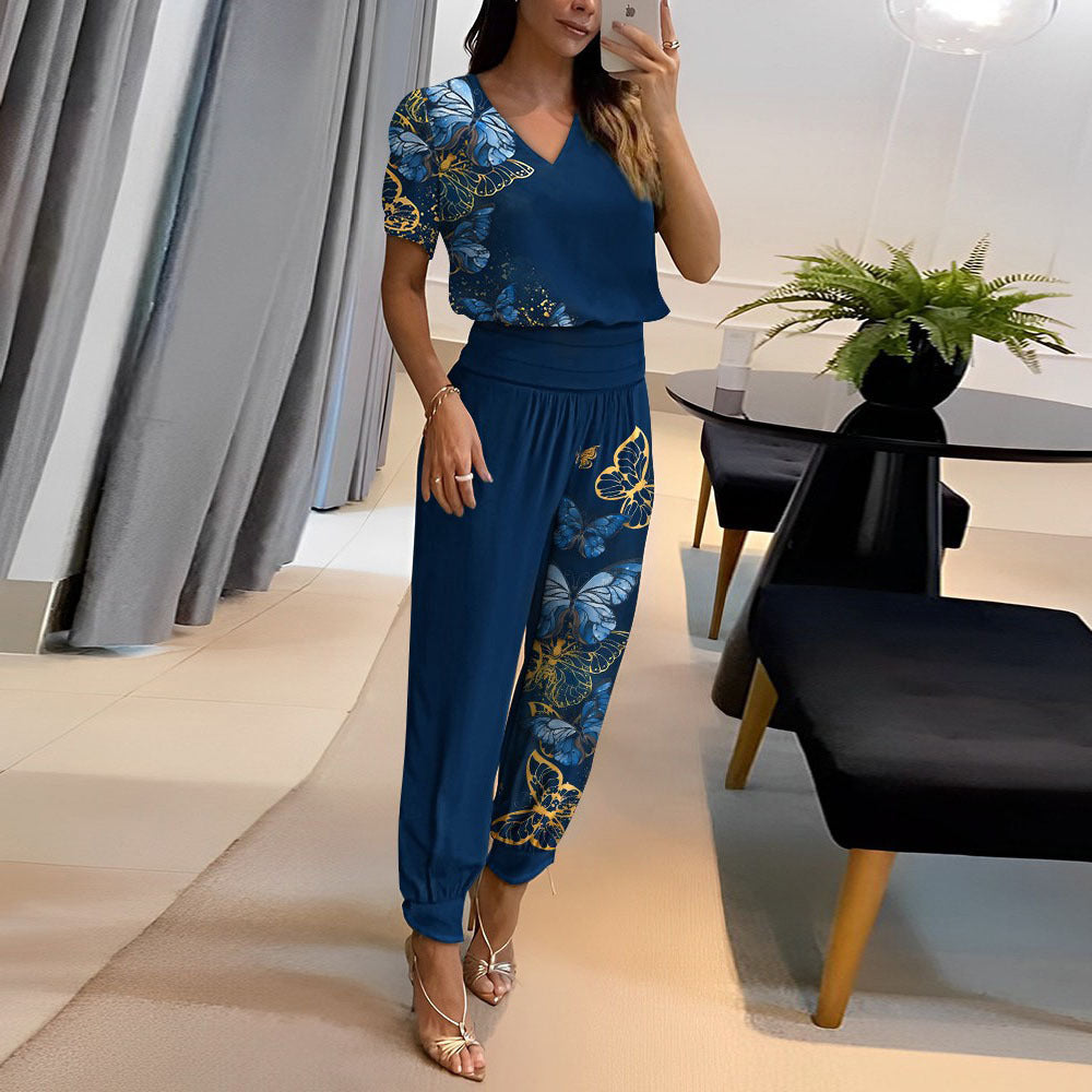 Elegante Sæt Med Trykte Bluser Og Bukser | Komfortabelt Og Stilfuldt | Vanero