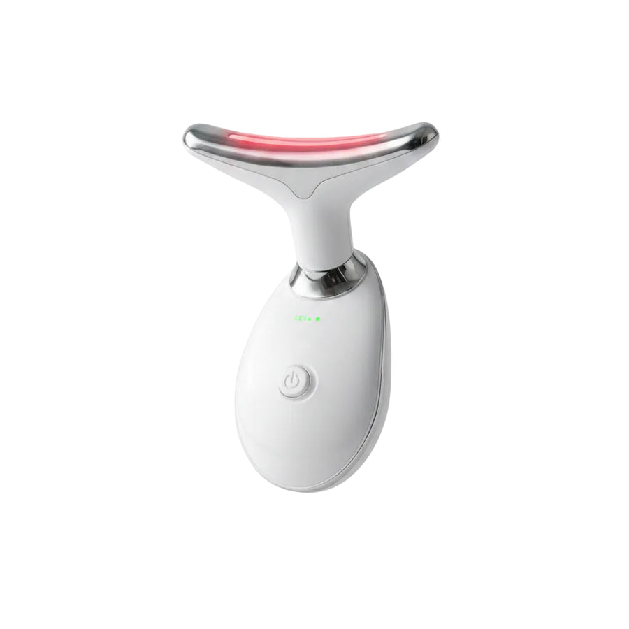 Ansigtsmassager Med Mikrostrøm & LED | Genopladelig Hudplejeenhed Design | Ansigt Hals & Kæbelinje Pleje | Vanero