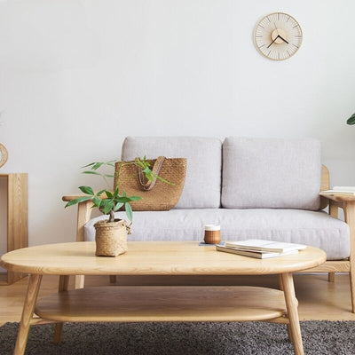 BamTick | Minimalistisk Bambus Vægur | Vanero