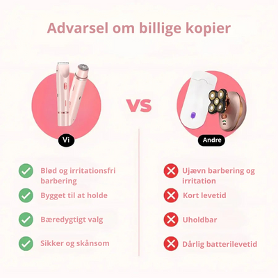 BareBikini | Løsning Til Glat Og Smertefri Barbering | Vanero