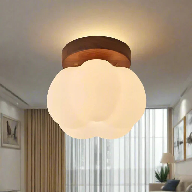 GlowPump | Smuk Pumpkin Flush loftslampe til varm belysning | Vanero