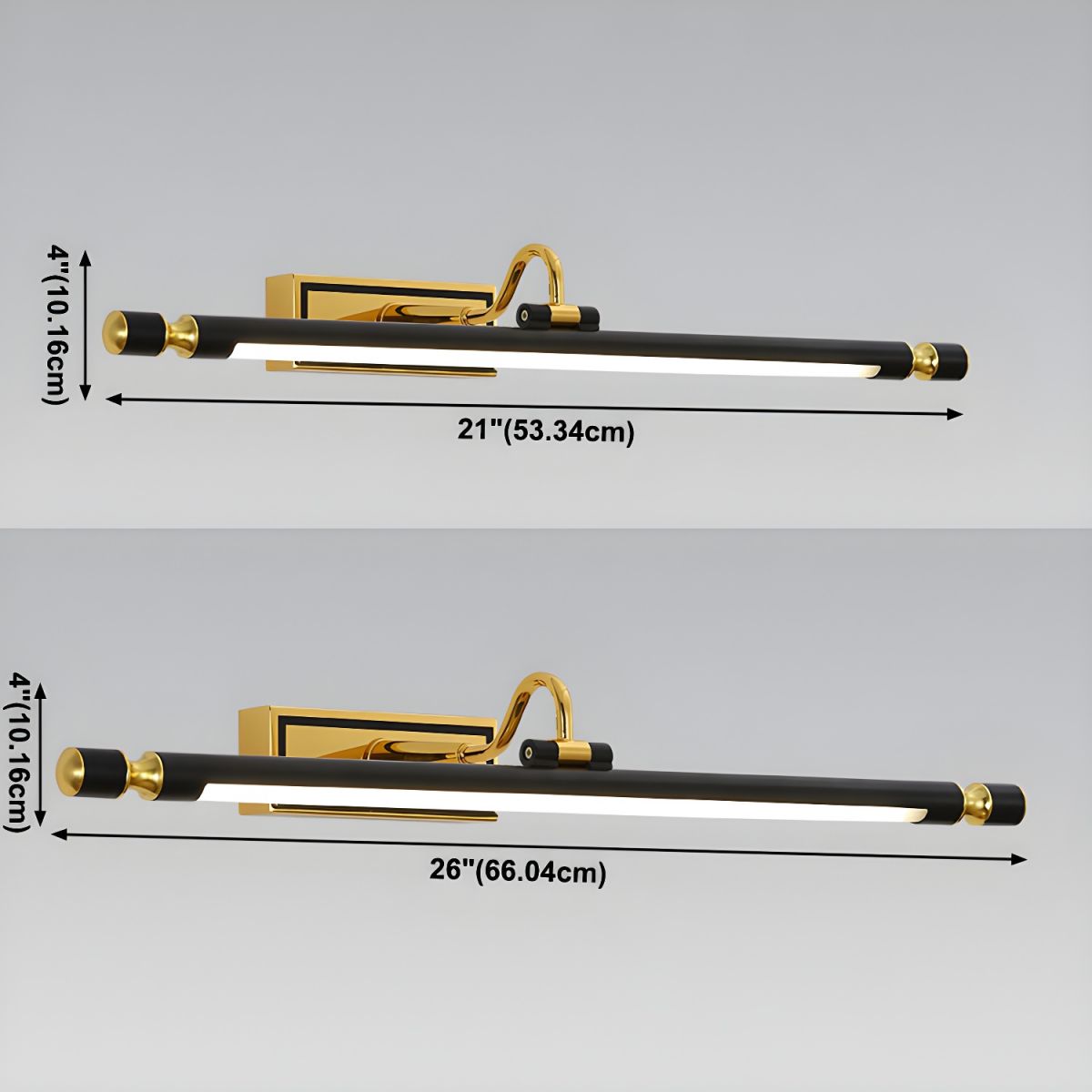 BeaconGold | Luksuriøst Spejllampe | Vanero