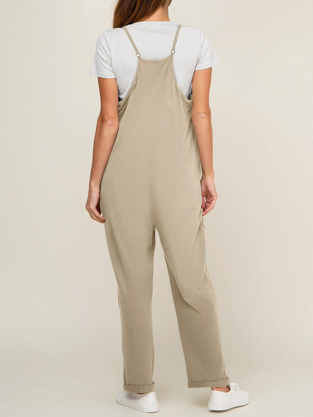 Jumpsuit med Elastisk Talje | Afslappet Pasform i Let Konstruktion | Hverdagsbrug & Fritid | Vanero