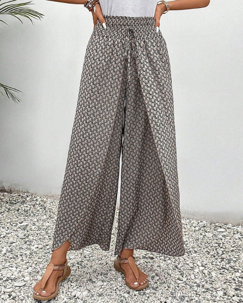 LUNARA l WOMEN'S WIDE-LEG TROUSERS l Vanero