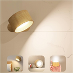 Væglampe | Genopladelig LED Belysning | Magnetisk Justerbart Design Indendørs Brug | Vanero