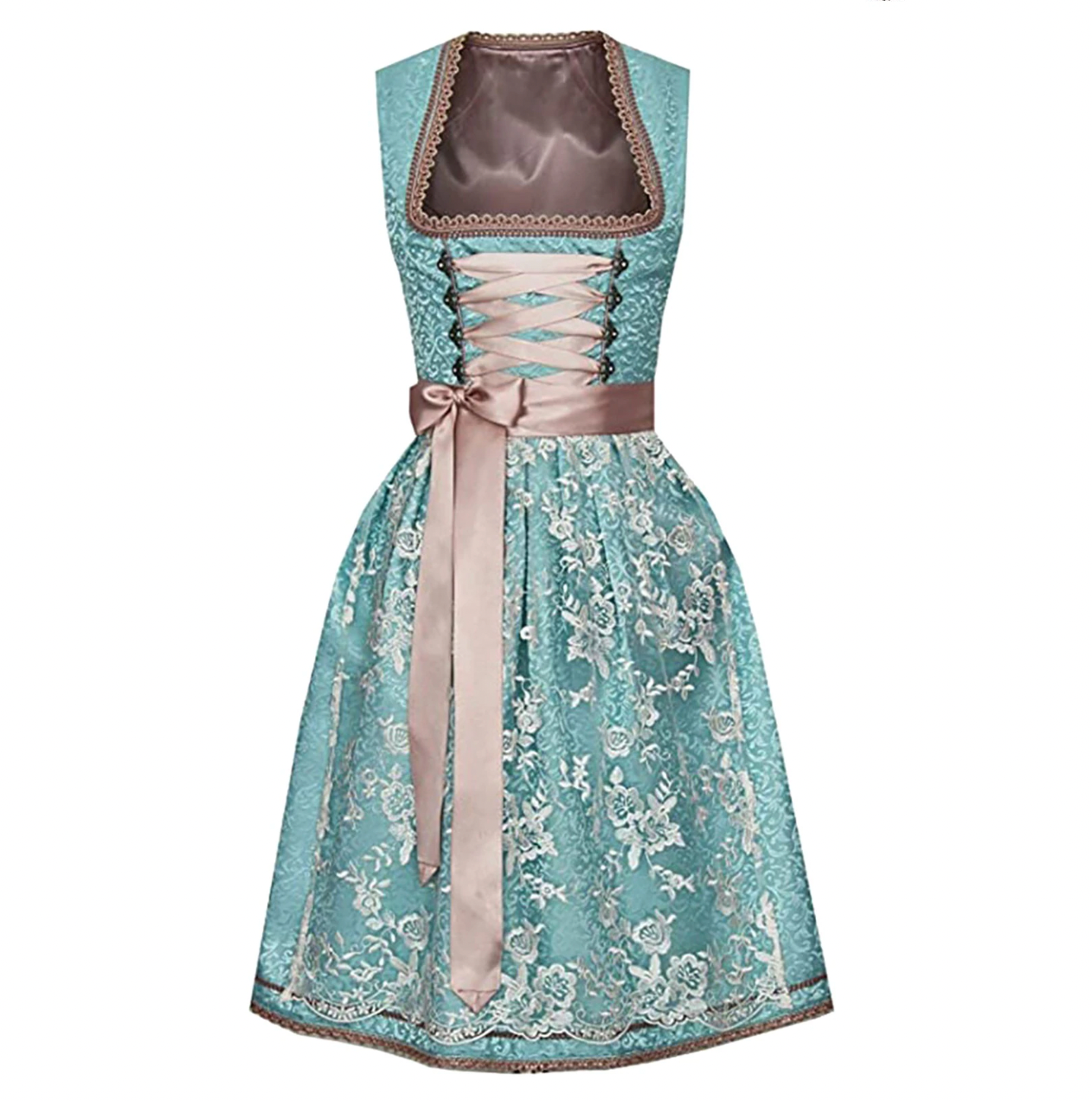 Maxima | Elegant Damesæt Med Bluse & Forklæde For Stil & Komfort | Vanero