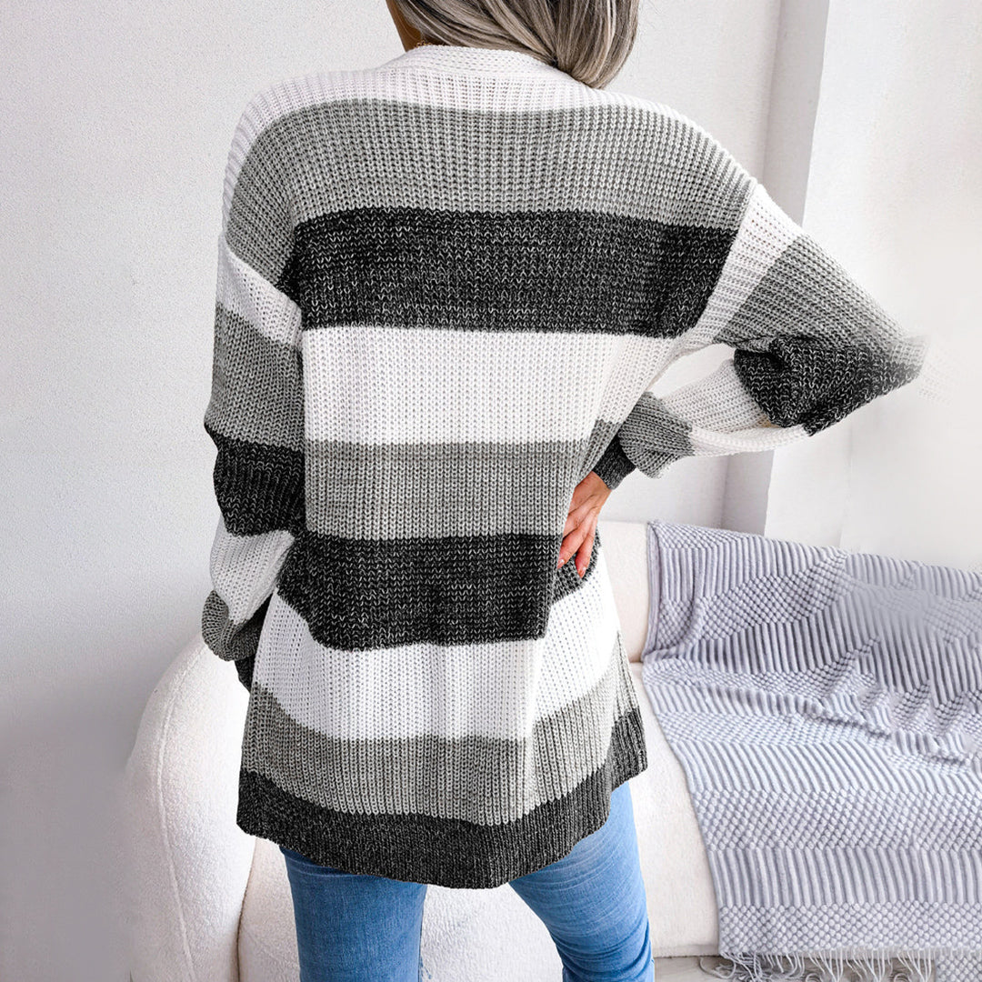 Cardigan | Akryl | Strikket, Komfortabel l Vanero
