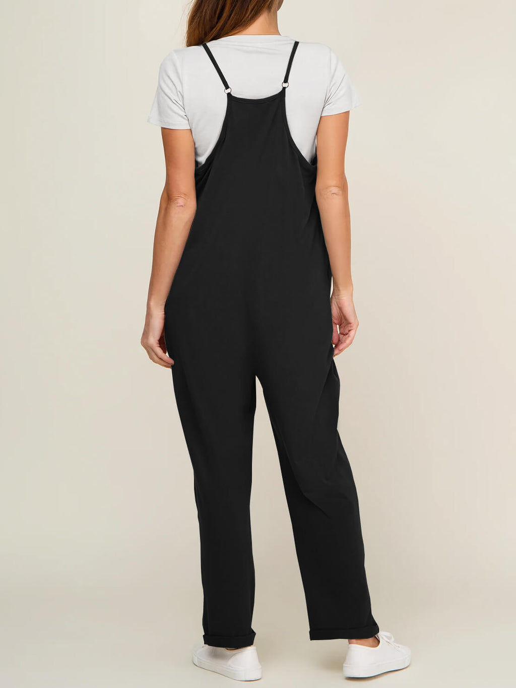 Jumpsuit med Elastisk Talje | Afslappet Pasform i Let Konstruktion | Hverdagsbrug & Fritid | Vanero