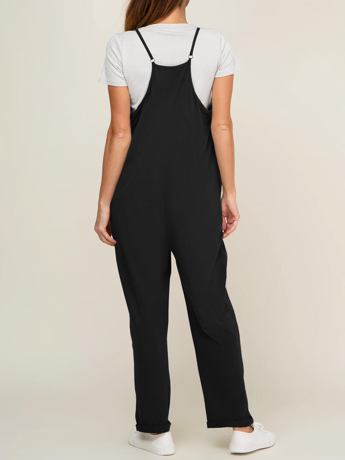 Jumpsuit med Elastisk Talje | Afslappet Pasform i Let Konstruktion | Hverdagsbrug & Fritid | Vanero