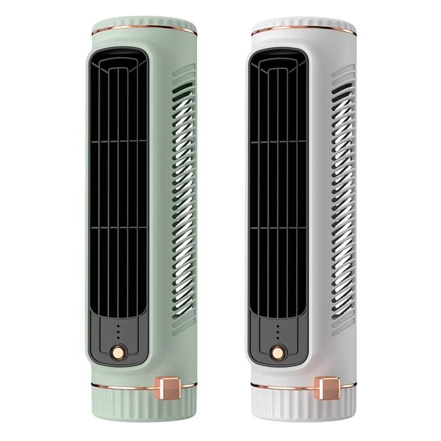 Tårnventilator | Bærbar Bladløs Bordventilator | Luftcirkulation Til Hjem & Kontor | Vanero