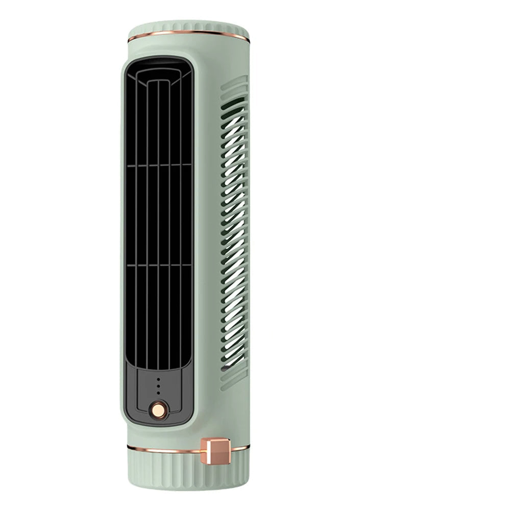 Tårnventilator | Bærbar Bladløs Bordventilator | Luftcirkulation Til Hjem & Kontor | Vanero