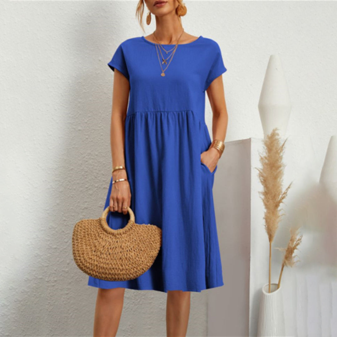 Sommer Casual Loose Dress | Åndbar & Komfortabel | Vanero