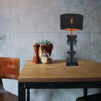 LED Bordlampe Med Skeletdesign | USB Drevet Touchkontrol Konstruktion | Indendørs Accentbelysning Til Reoler Og Skriveborde | Vanero