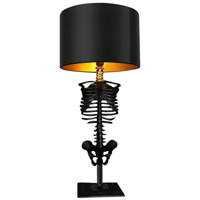 LED Bordlampe Med Skeletdesign | USB Drevet Touchkontrol Konstruktion | Indendørs Accentbelysning Til Reoler Og Skriveborde | Vanero