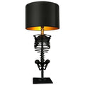 LED Bordlampe Med Skeletdesign | USB Drevet Touchkontrol Konstruktion | Indendørs Accentbelysning Til Reoler Og Skriveborde | Vanero
