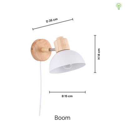 Boom Væglampe | Petroleum | Vanero