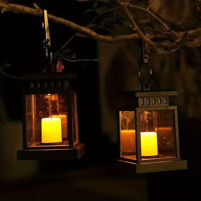 BrillianceGlow | Retro & Elegant Solcellelampe til Haven l Vanero