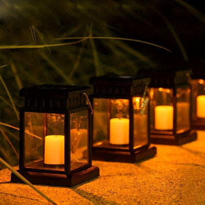 BrillianceGlow | Retro & Elegant Solcellelampe til Haven l Vanero