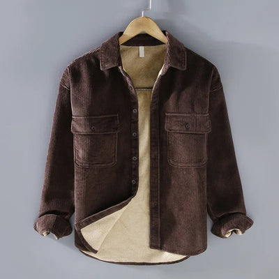 Noah l Timeless Fleece-foret langærmet skjorte l Vanero