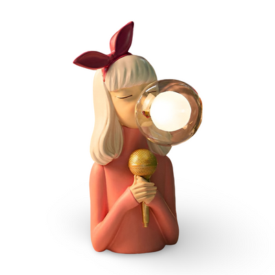 BubbleFairies Bordlampe | Charmerende Quartett Tegneserie Pige Statuer | Vanero