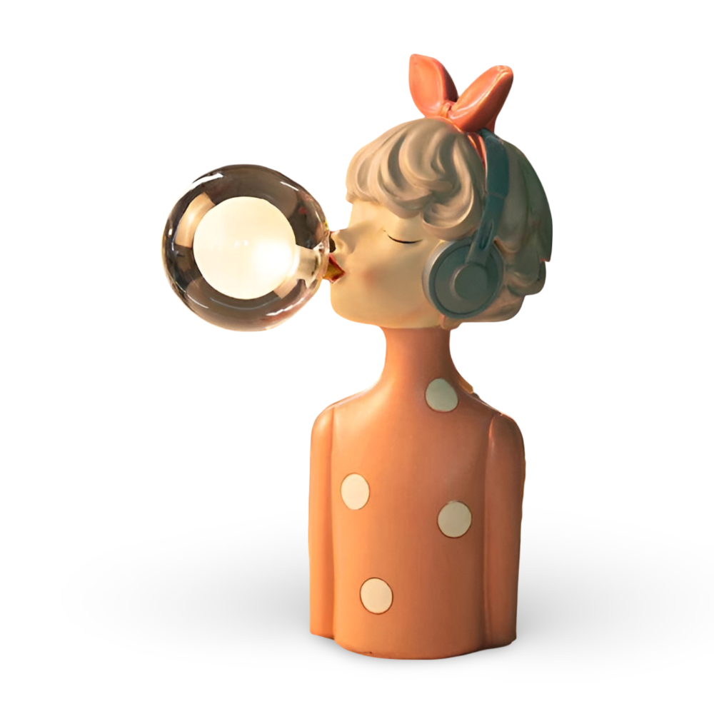 BubbleFairies Bordlampe | Charmerende Quartett Tegneserie Pige Statuer | Vanero