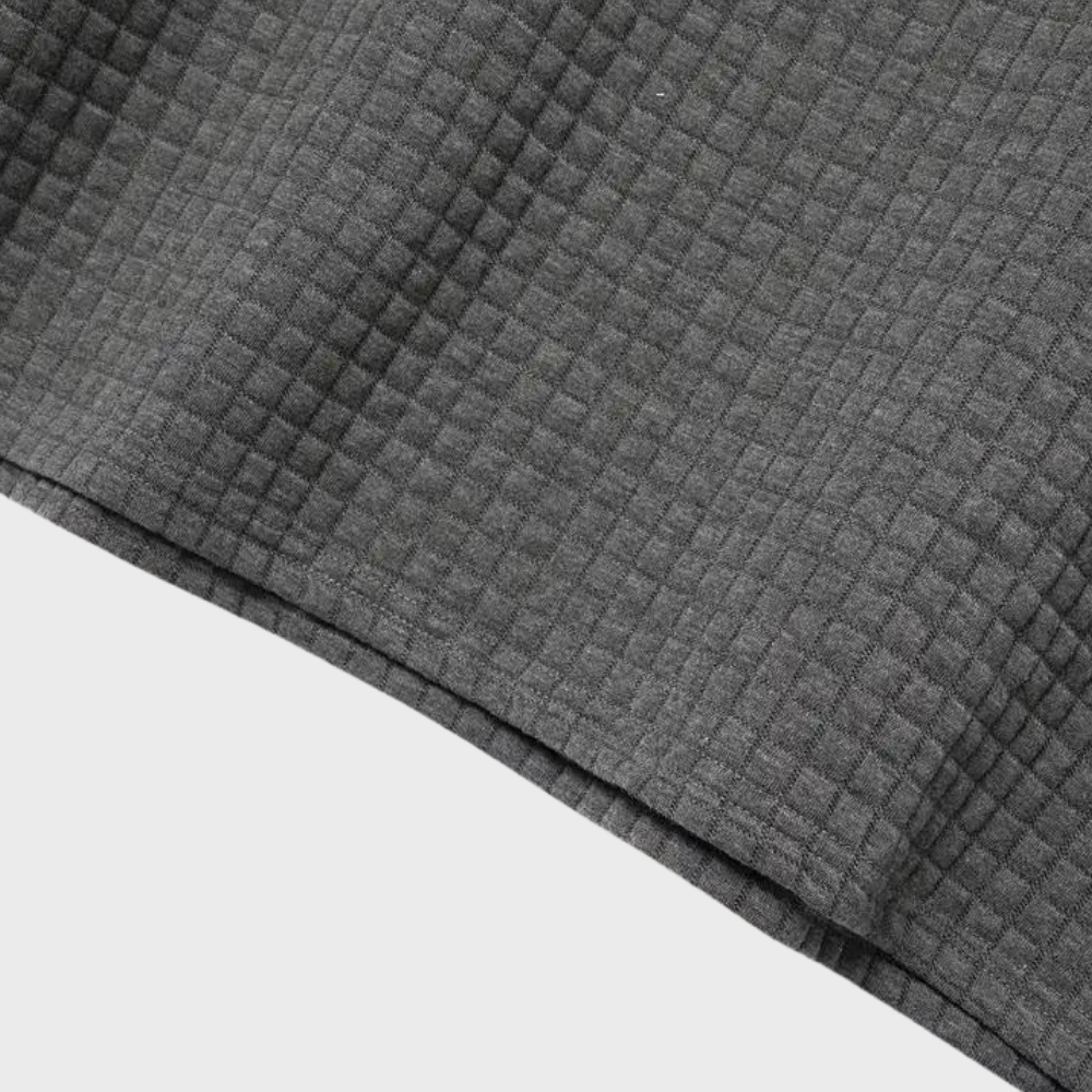 Renz Polyesterblanding | Regular Fit Herrepolo | Knaplukning Foran til Sport & Hverdagsbrug | Vanero