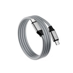 Magnetisk Opladerkabel 1,5 m | Flettet Hurtigopladningskabel Med Multi-Stik | USB Enheder | Vanero