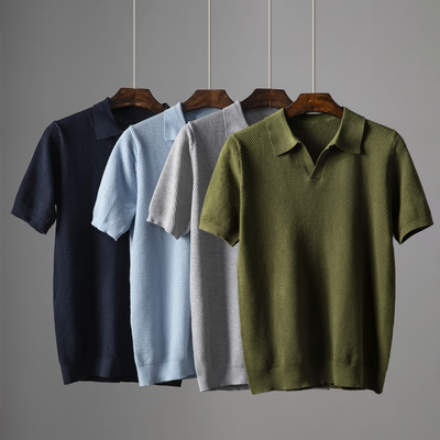 Ejner | Casual Kortærmet Polo Skjorte l Vanero