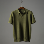 Herre Polo T Shirt Let Tekstil | Komfortabel Pasform Kortærmet Overdel | Til Hverdagsbrug & Fritidsaktiviteter | Vanero
