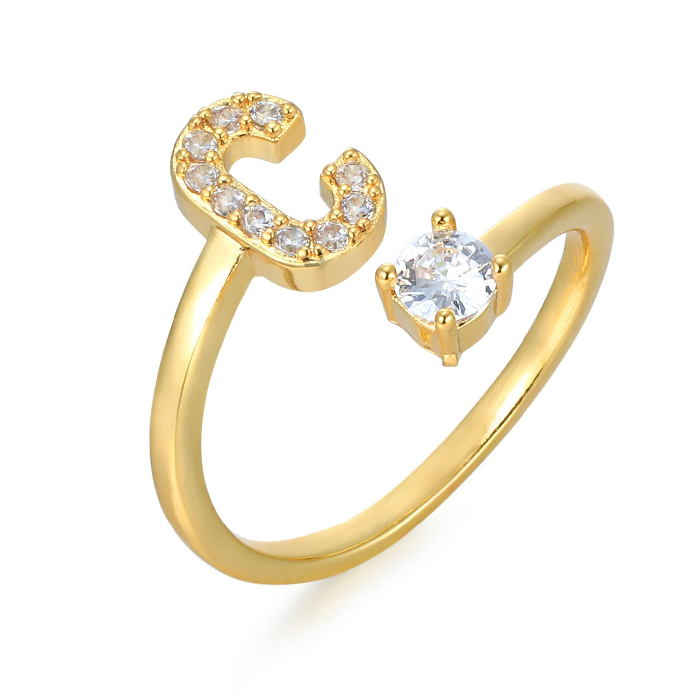 Bogstav Ring | Elegant & Unik Smykke | Vanero