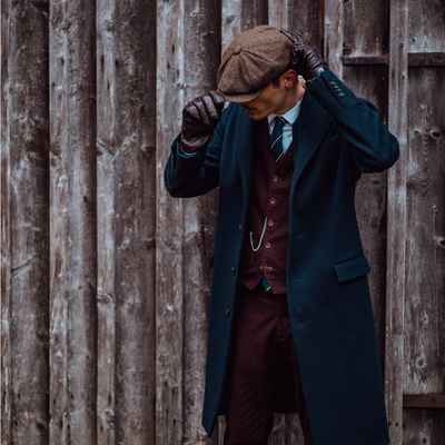 Klassisk Gatsby Sixpence Hat | Uldmix | Tidløs & Stilfuld | Vanero