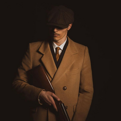 Klassisk Gatsby Sixpence Hat | Uldmix | Tidløs & Stilfuld | Vanero