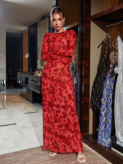 Cecil | Rose Maxi-kjole l Vanero