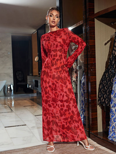 Cecil | Rose Maxi-kjole l Vanero