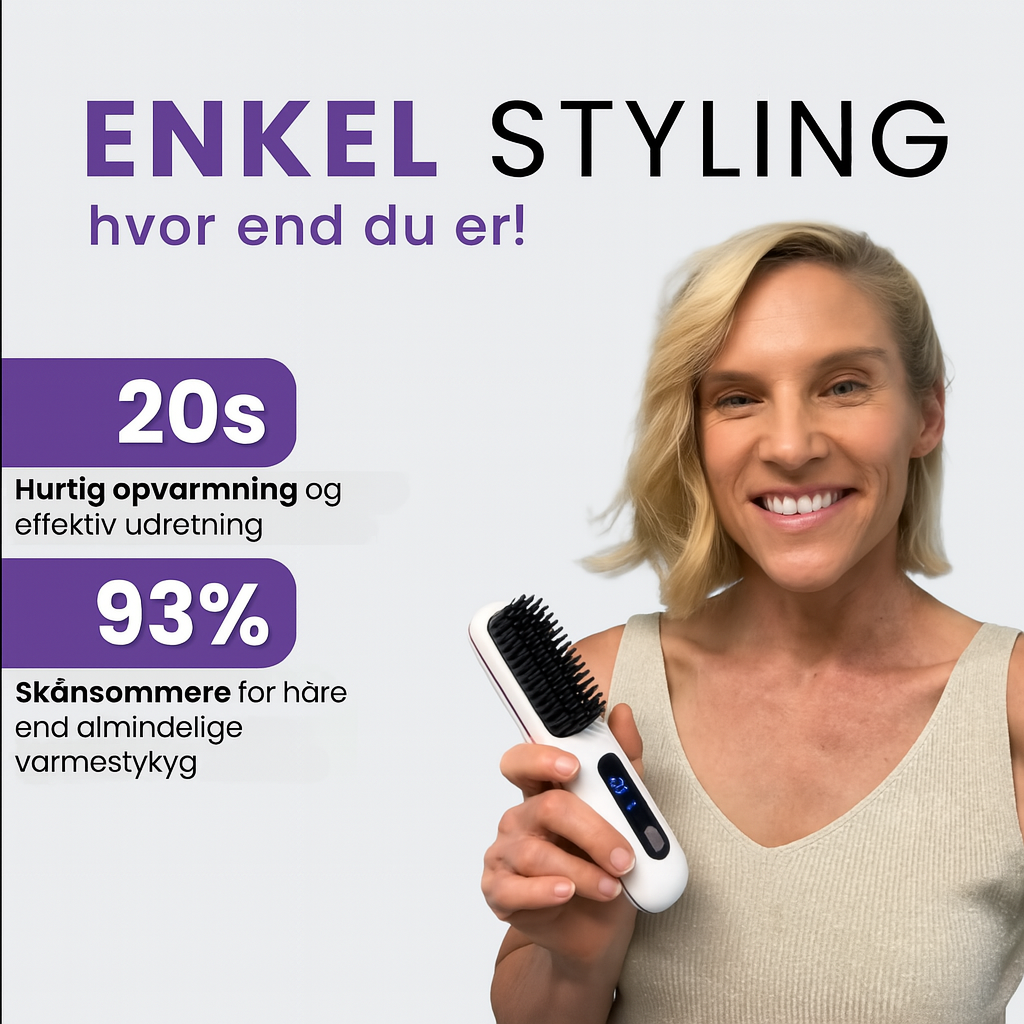 Brush | Perfekt Hår På Fem Minutter | Vanero