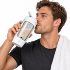 Elektrisk Protein-Shaker | USB-Genopladeligt Blandesystem Med Én Knap | 500 ml Lækageresistent Shaker Til Rejser & Træning | Vanero