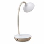 Genopladelig LED Bordlampe | Touch-Betjening & 3 Lystilstande | USB-Opladelig Dæmpbar Lampe Med 1200mAh Batteri | Vanero