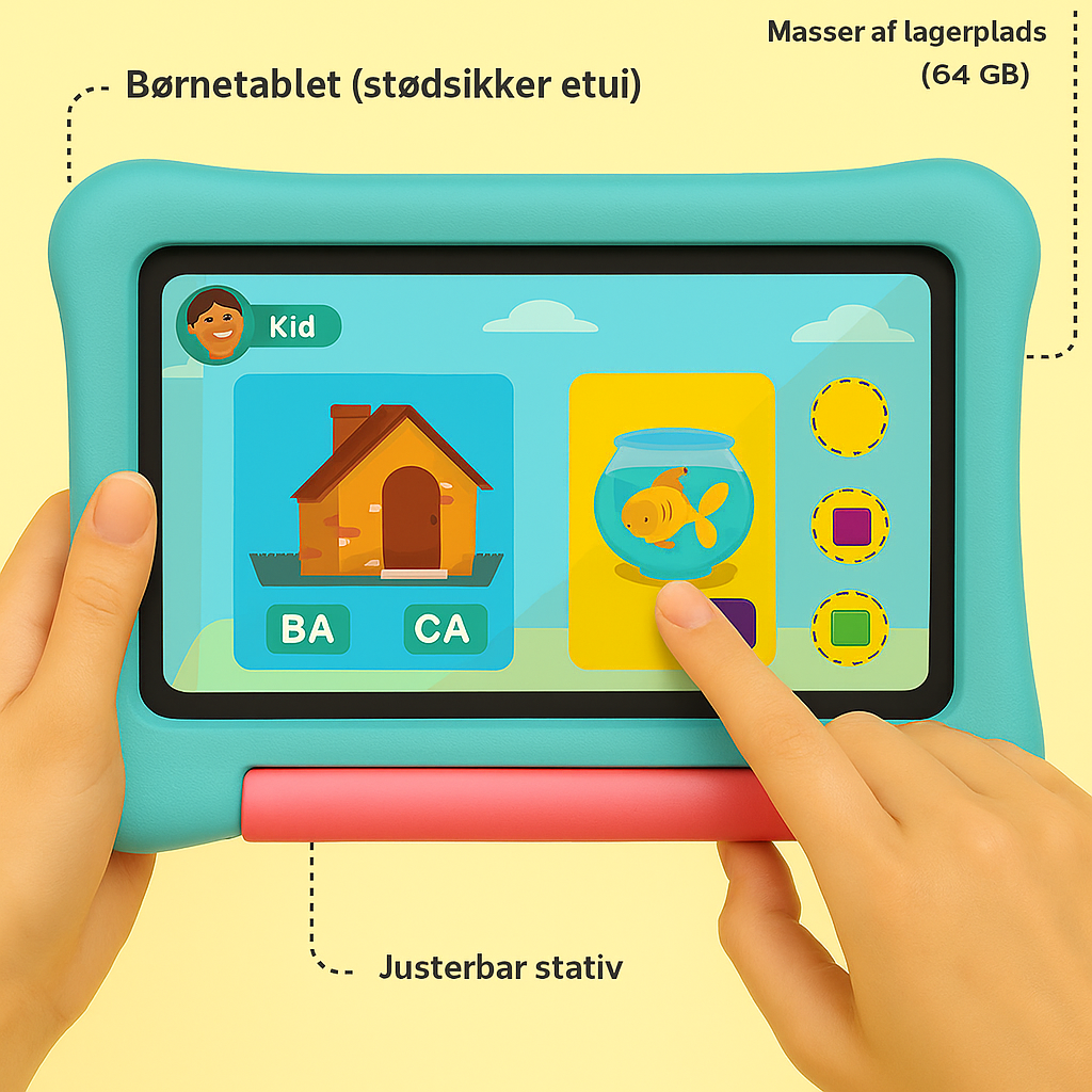 TinyBuddy| Børns Uddannelsestablet l Vanero
