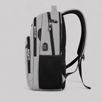 Laptoprygsæk I Polyester | Laptoprum Op Til 15,6 Tommer & USB-Port | Skjult Rum, Polstret Ryg & Trolleybånd | Vanero