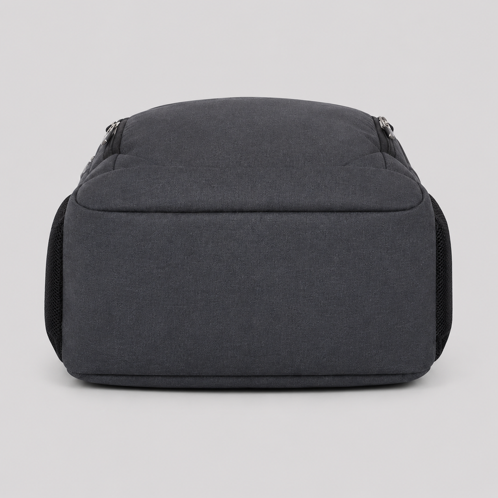 Laptoprygsæk I Polyester | Laptoprum Op Til 15,6 Tommer & USB-Port | Skjult Rum, Polstret Ryg & Trolleybånd | Vanero