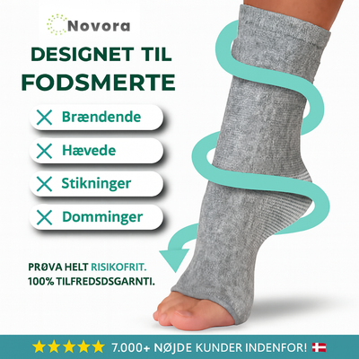 Sock | Åndbar Komfort Og Fugttransporterende Støtte Til Fødderne | Vanero