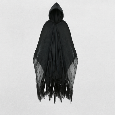 Terrifying Skeleton Halloween Cloak with Hood | Uhyggelig Udklædning til Halloween | Vanero