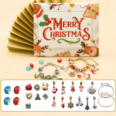 Jewelance BraceletCalendar | DIY Jule Advent Kalender Armbånd Charm Sæt | Vanero