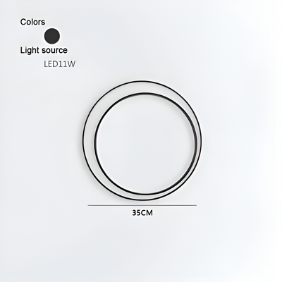 CircuLite Havebelysning | Vandtætte Runde Væglamper - Udendørs LED-Lamper | Vanero